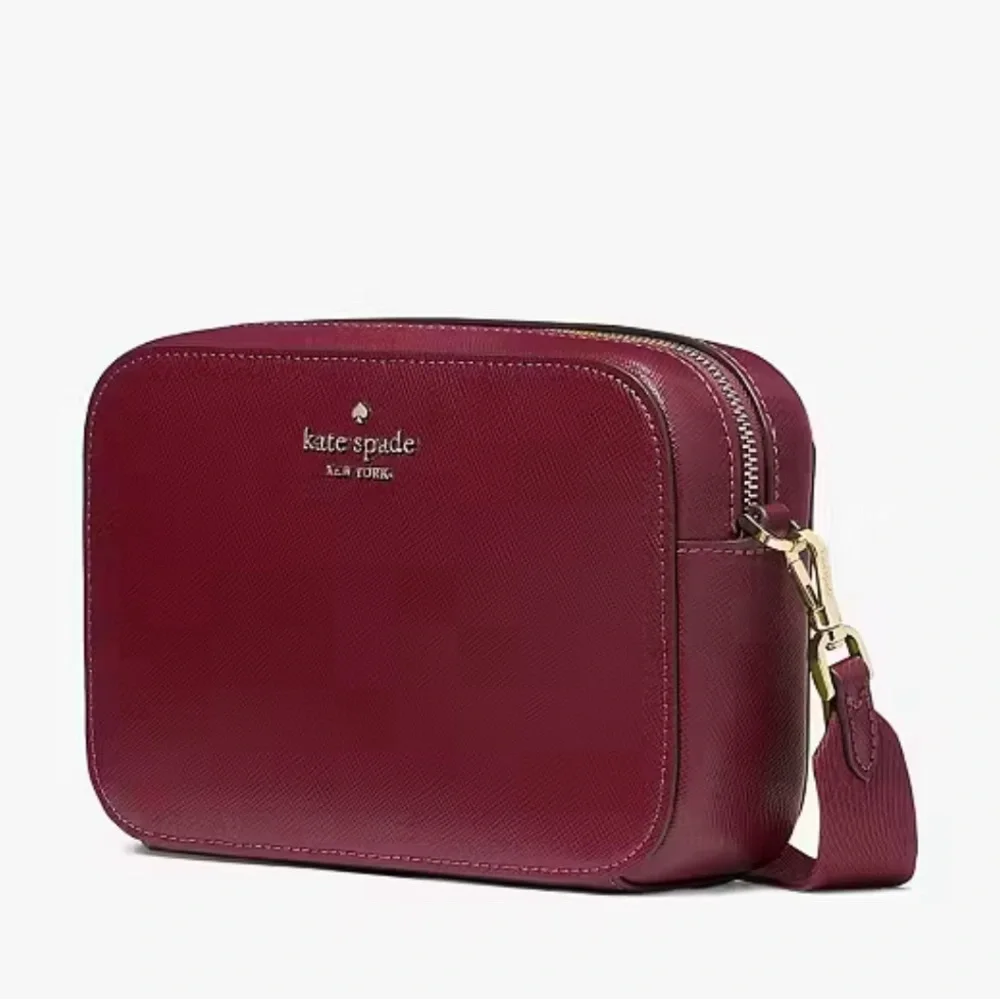 Kate Spade NWT Madison Camera‎ Bag - Blackberry Preserves